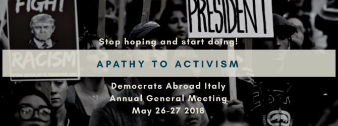 Democrats Abroad Italy Meets in Milan