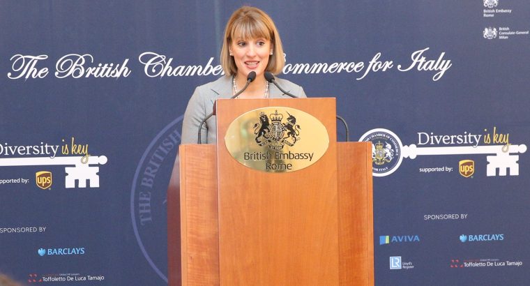 British Ambassador Jill Morris at Diversity is Key Conference