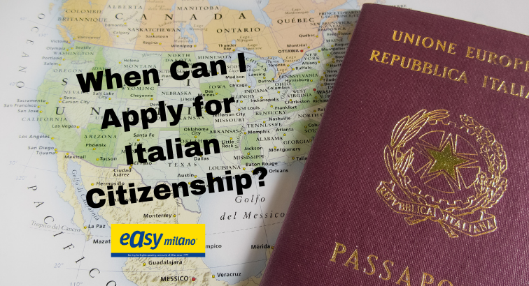When can I apply for Italian dual citizenship after residency?