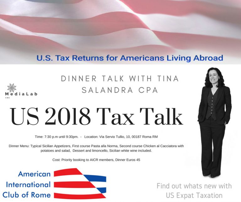 US Tax Returns & Expats: Trump Effect 2019 Filing and Tax Issues Seminar