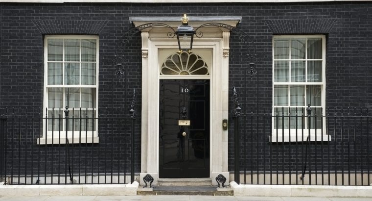 Downing Street Number 10 home of the British Prime Minister