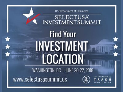 Apply NOW for the SelectUSA Investment Summit 2018