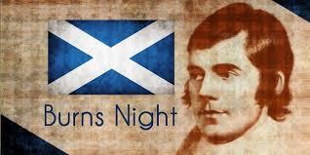 Why do Scots hold a Burns supper?