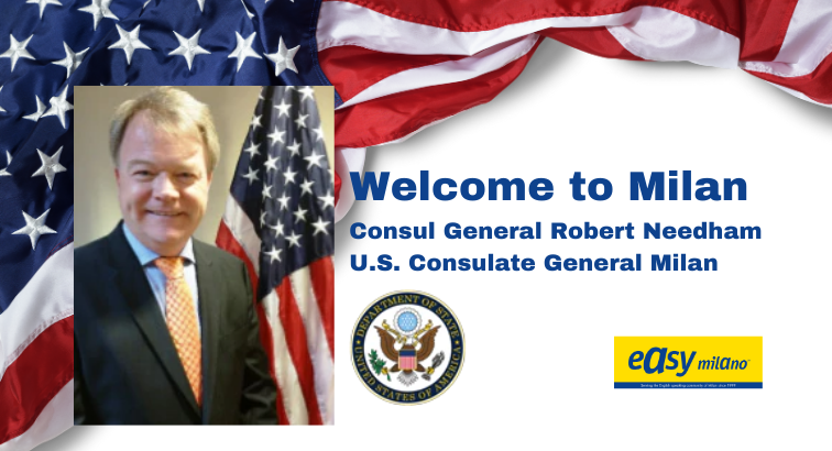 Welcome U.S. Consul General in Milan, Robert Needham