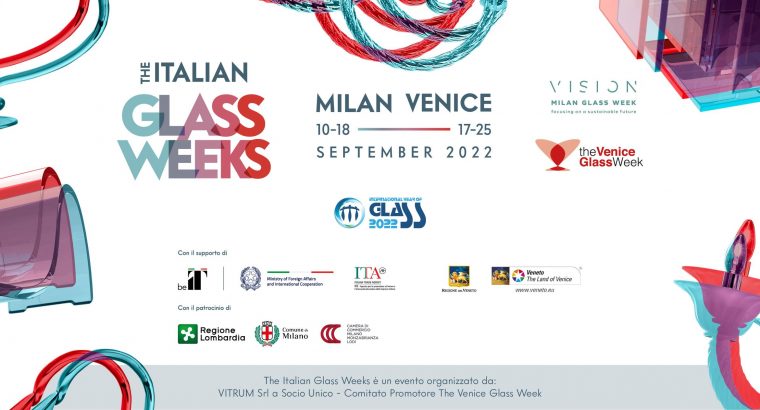 The Italian Glass Weeks 2022 in Milan