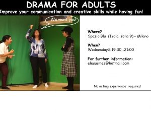 DRAMA FOR ADULTS IN ENGLISH