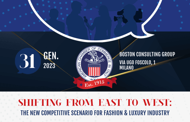 Walk The Talk “Shifting from East to West: the new competitive scenario for Fashion & Luxury