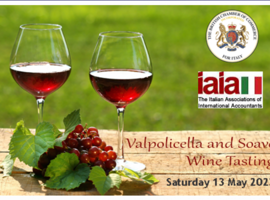Valpolicella and Soave Wine Tasting – BCCI-IAIA