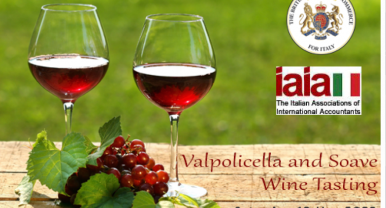 Valpolicella and Soave Wine Tasting – BCCI-IAIA