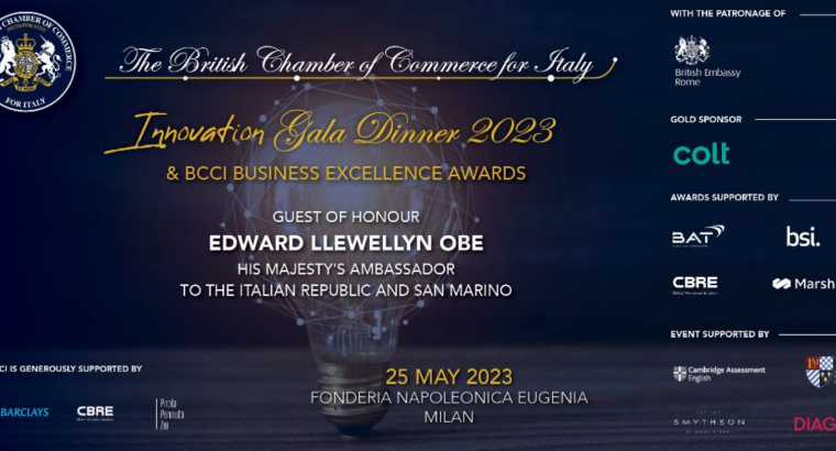 BCCI Innovation Gala Dinner & Business Excellence Awards 2023