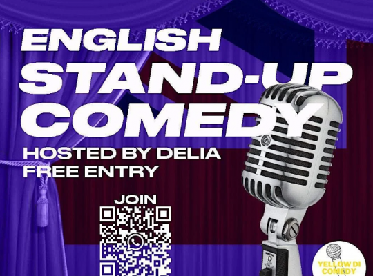 English Stand-up Comedy Open Mic at Ostello Bello