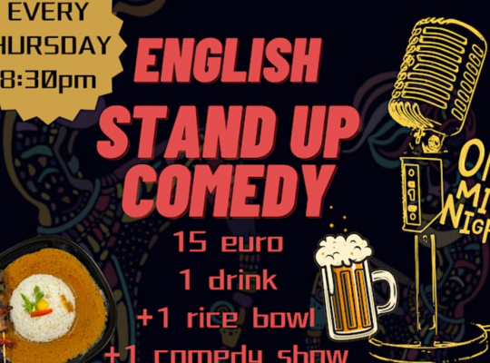 English Stand Up Comdey by Yellow Di Comedy
