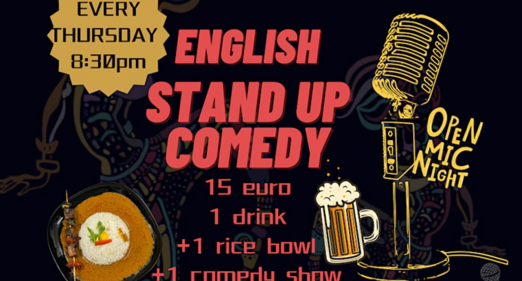 English Stand Up Comdey by Yellow Di Comedy