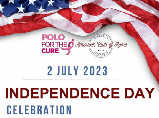 POLO FOR THE CURE 2023 – celebrating Independence day in Rome with American Club of Rome