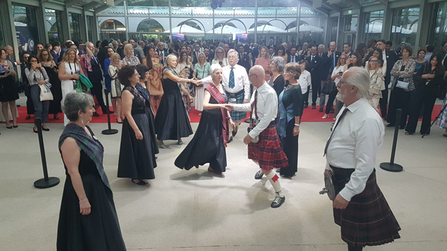 The Milan Scottish Country Dancers Start a New Year