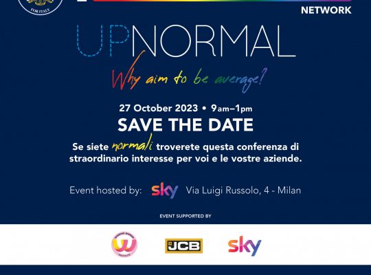 BCCI CONFERENCE | DE&I ✦ UPNORMAL WHY AIM TO BE AVERAGE?