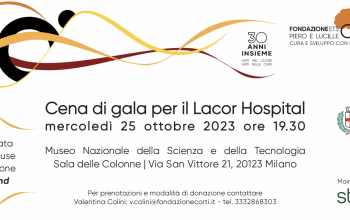 Gala Dinner for the 30th Anniversary of the Corti Foundation