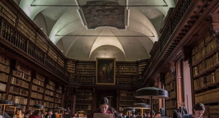 National Braidense Library with Benvenuto Club