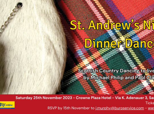 St. Andrew’s Night Dinner Dance