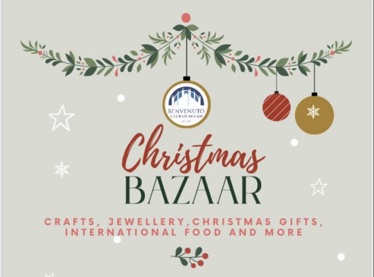 Christmas Bazaar with Benvenuto Club