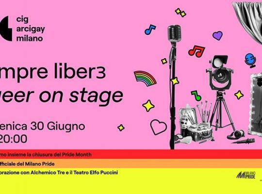 Sempre Liber3- Queer on Stage Milano Pride