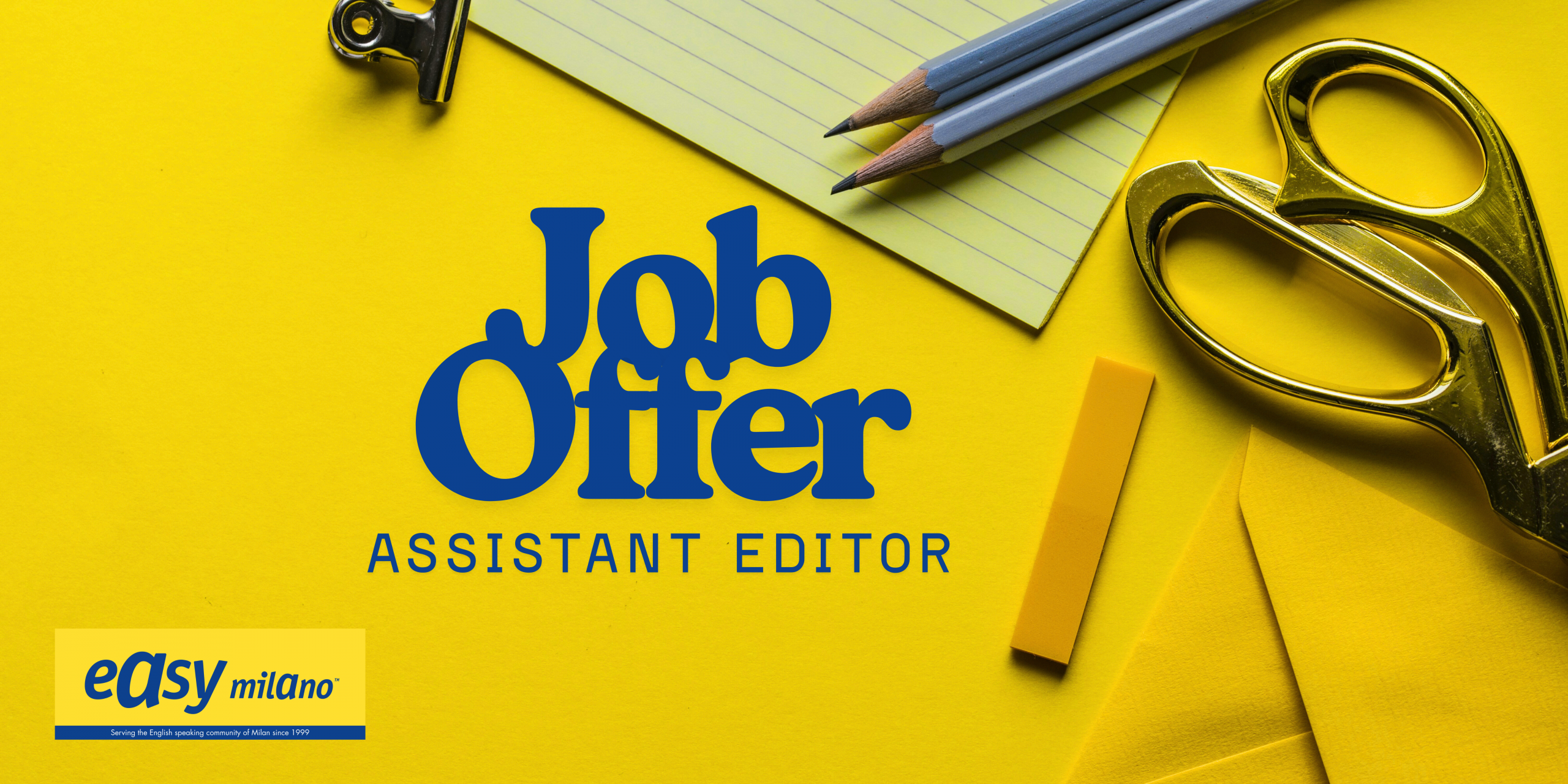 Assistant Editor (Part-Time)